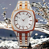 Bulova Phantom Crystal Silver Dial Two Tone Steel Strap Watch for Men - 98B324 Buy Now By Bulova