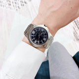 Gucci G Timeless Black Dial Silver Steel Strap Watch For Men - YA126201 Buy Now By Gucci