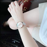 Michael Kors Jayne Three Hand Rose Gold Dial White Leather Strap Watch For Women - MK7128 Buy Now By Michael Kors