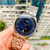 Tissot Chemin Des Tourelles Powermatic 80 Blue Dial Silver Steel Strap Watch for Men - T099.407.11.048.00 Buy Now By Tissot