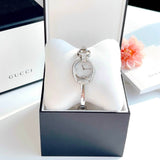 Gucci Horsebit Collection Diamonds Mother of Pearl Dial Silver Steel Strap Watch For Women - YA139505 Buy Now By Gucci