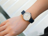 IWC Portofino Automatic Silver Dial Blue Leather Strap Watch for Women - IW357411 Buy Now By IWC
