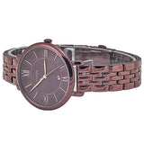 Fossil Jacqueline Brown Dial Brown Steel Strap Watch for Women - ES4100 Buy Now By Fossil
