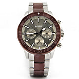 Fossil Bannon Multifunction Brown Dial Two Tone Steel Strap Watch for Men - BQ2502 Buy Now By Fossil