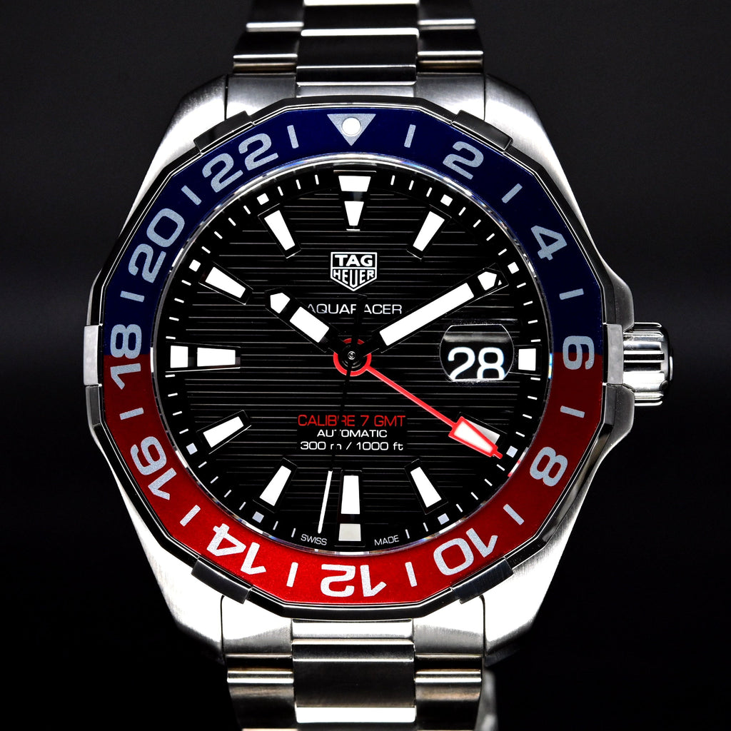 Tag Heuer Aquaracer Pepsi Black Dial Watch for Men - WAY201F.BA0927 Buy Now By Tag Heuer