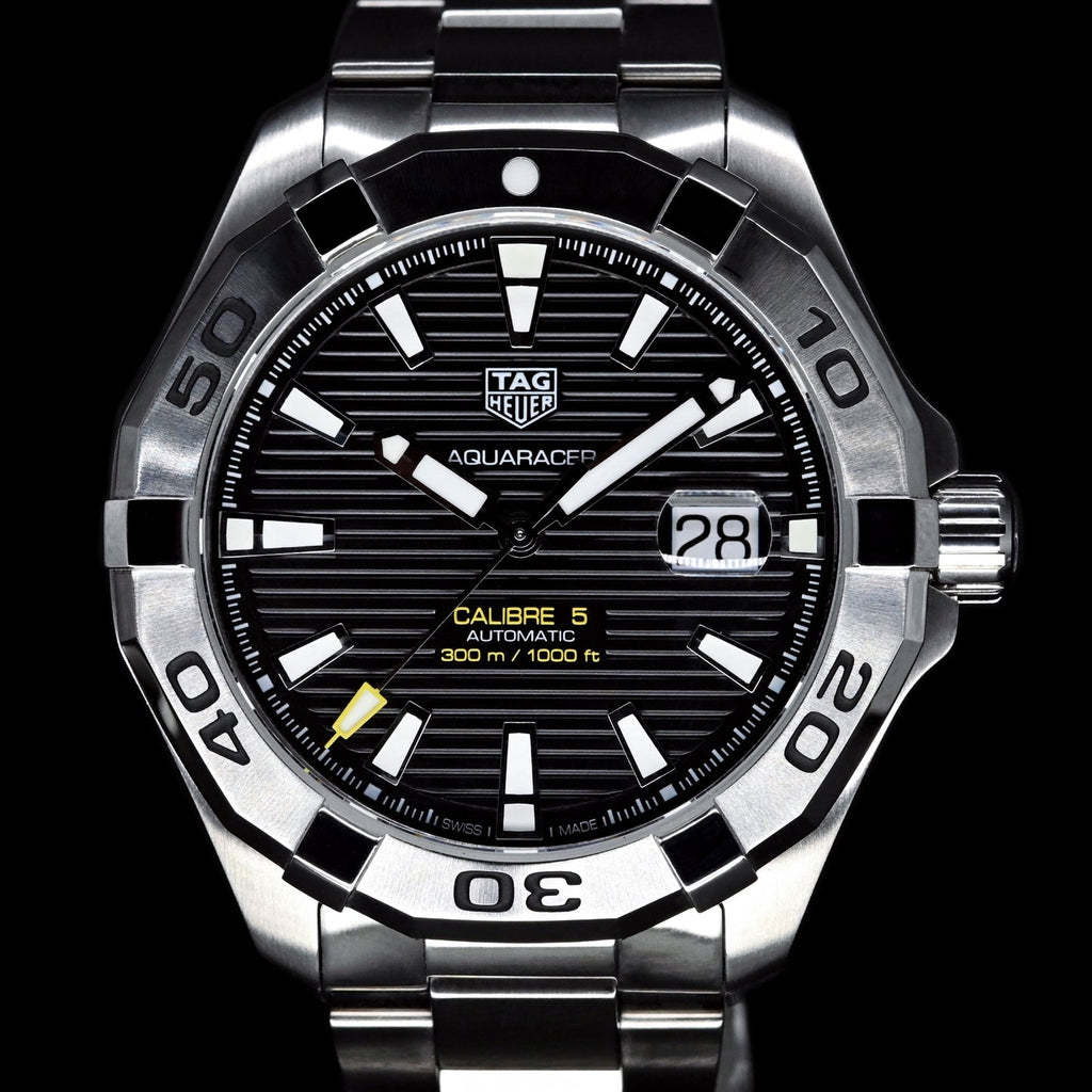 Tag Heuer Aquaracer Black Dial Watch for Men - WAY2010.BA0927 Buy Now By Tag Heuer