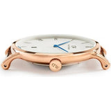 Daniel Wellington Dapper Durham White Dial Brown Leather Strap Watch For Women - DW00100113 Buy Now By Daniel Wellington