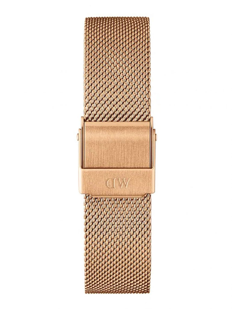 Daniel Wellington Classic Petite Melrose White Dial Rose Gold Mesh Bracelet Watch For Women - DW00100163 Buy Now By Daniel Wellington
