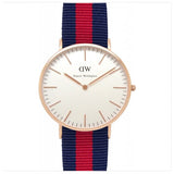 Daniel Wellington Classic Oxford White Dial Two Tone NATO Strap Watch For Men - DW00100001 Buy Now By Daniel Wellington