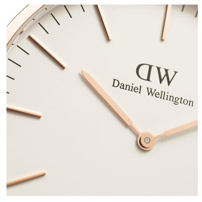 Daniel Wellington Classic St Mawes White Dial Brown Leather Strap Watch For Men - DW00100006 Buy Now By Daniel Wellington