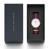 Daniel Wellington Classic Oxford White Dial Two Tone NATO Strap Watch For Women - DW00100029 Buy Now By Daniel Wellington