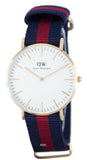Daniel Wellington Classic Oxford White Dial Two Tone NATO Strap Watch For Women - DW00100029 Buy Now By Daniel Wellington