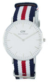 Daniel Wellington Classic Canterbury White Dial Two Tone NATO Strap Watch For Women - DW00100051 Buy Now By Daniel Wellington