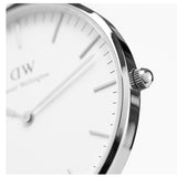 Daniel Wellington Classy St Mawes White Dial Brown Leather Strap Watch For Women - DW00100067 Buy Now By Daniel Wellington