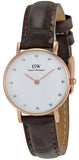 Daniel Wellington Classy York White Dial Brown Leather Strap Watch For Women - DW00100061 Buy Now By Daniel Wellington