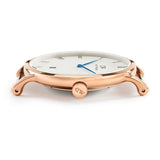 Daniel Wellington Dapper Bristol White Dial Brown Leather Strap Watch For Men - DW00100086 Buy Now By Daniel Wellington