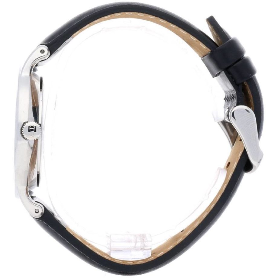 Daniel Wellington Dapper Sheffield White Dial Black Leather Strap Watch For Women - DW00100096 Buy Now By Daniel Wellington