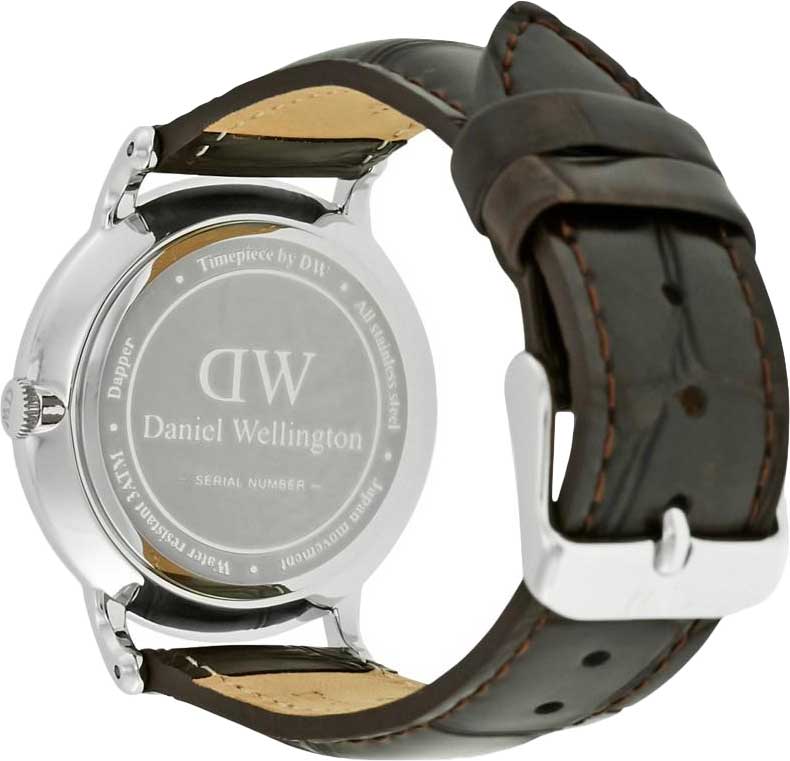 Daniel Wellington Dapper York Quartz White Dial Dark Brown Leather Strap Watch For Women - DW00100097 Buy Now By Daniel Wellington