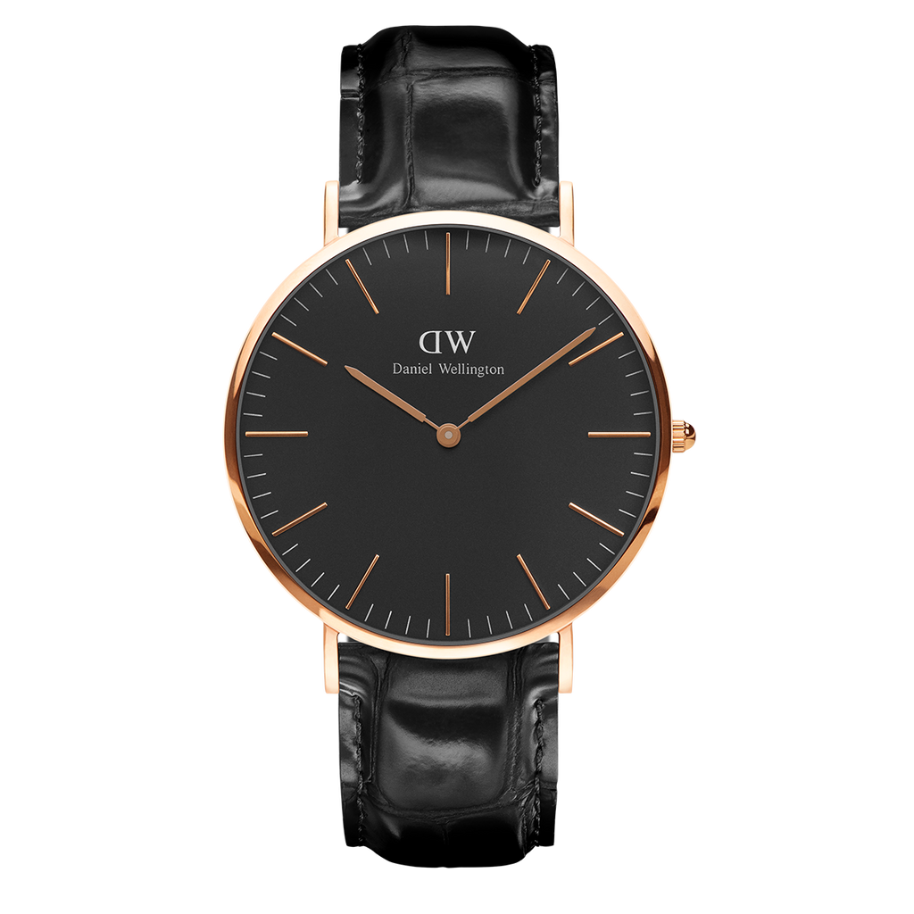 Daniel Wellington Classic Reading Black Dial Black Leather Strap Watch For Men - DW00100129 Buy Now By Daniel Wellington