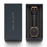 Daniel Wellington Classic Reading Black Dial Black Leather Strap Watch For Men - DW00100129 Buy Now By Daniel Wellington