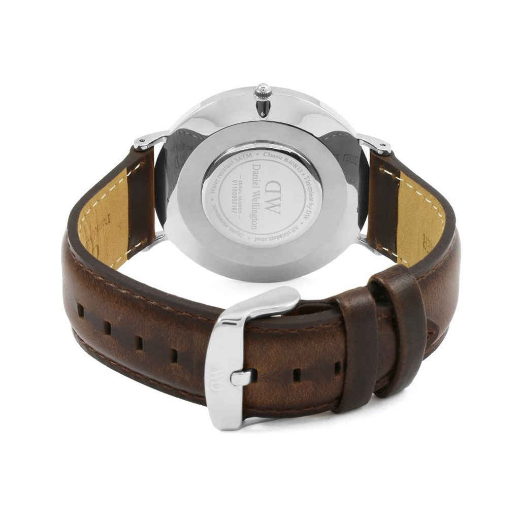 Daniel Wellington Classic Bristol Black Dial Brown Leather Strap Watch For Men - DW00100131 Buy Now By Daniel Wellington