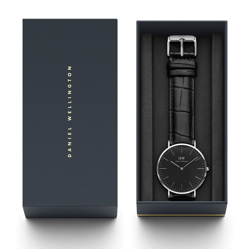 Daniel Wellington Classic Reading Black Dial Black Leather Strap Watch For Men - DW00100135 Buy Now By Daniel Wellington