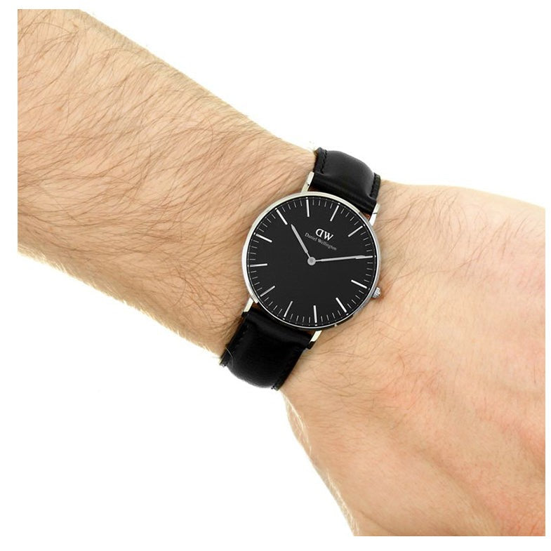 Daniel Wellington Classic Reading Black Dial Black Leather Strap Watch For Men - DW00100135 Buy Now By Daniel Wellington