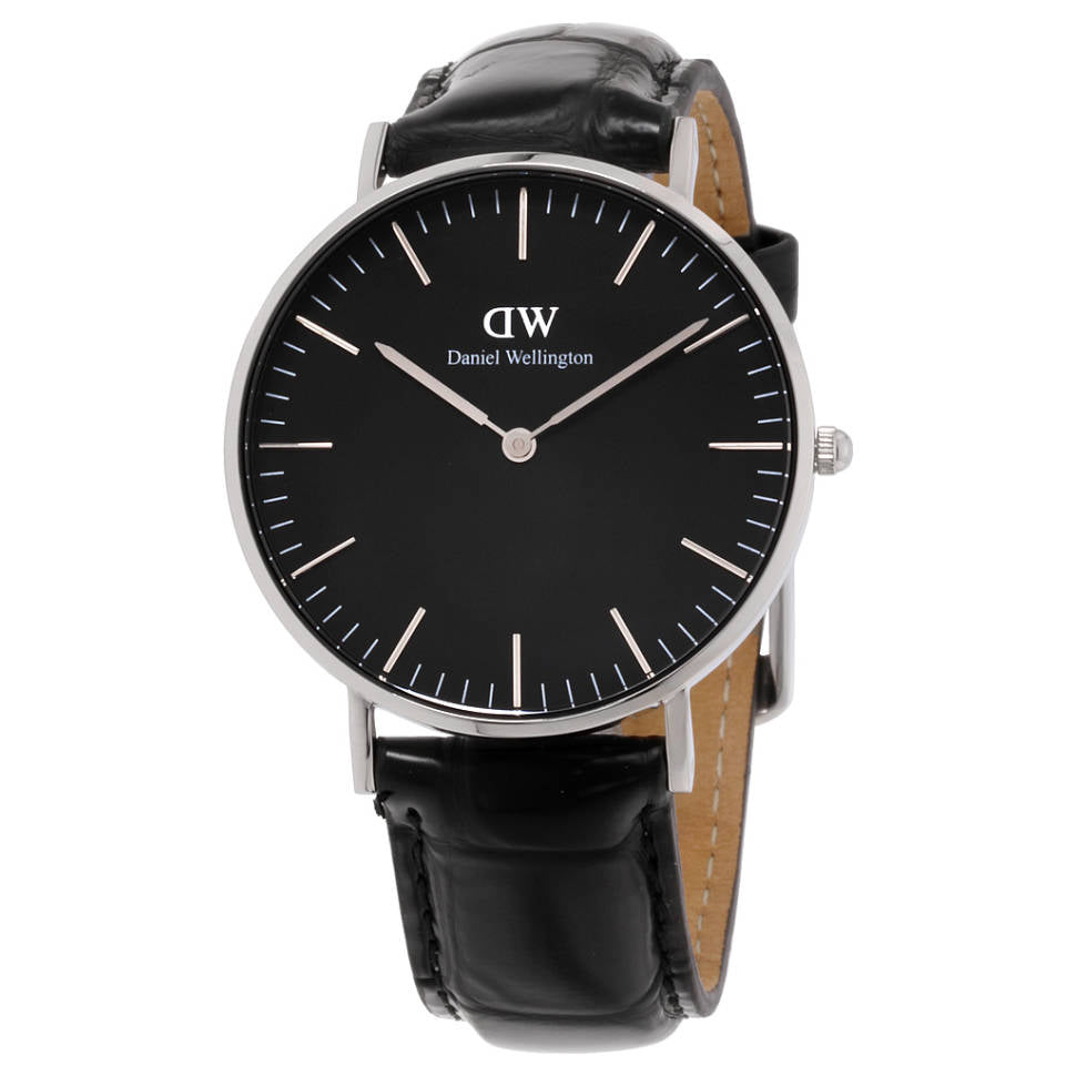 Daniel Wellington Classic Reading Black Dial Black Leather Strap Watch For Women - DW00100147 Buy Now By Daniel Wellington