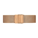 Daniel Wellington Classic Melrose Black Dial Rose Gold Mesh Bracelet Watch For Women - DW00100161 Buy Now By Daniel Wellington