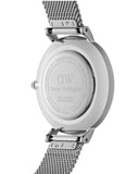 Daniel Wellington Petite Sterling White Dial Silver Mesh Bracelet Watch For Women - DW00100164 Buy Now By Daniel Wellington