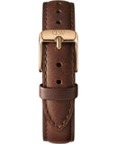 Daniel Wellington Petite St Mawes Black Dial Brown Leather Strap Watch For Women - DW00100169 Buy Now By Daniel Wellington