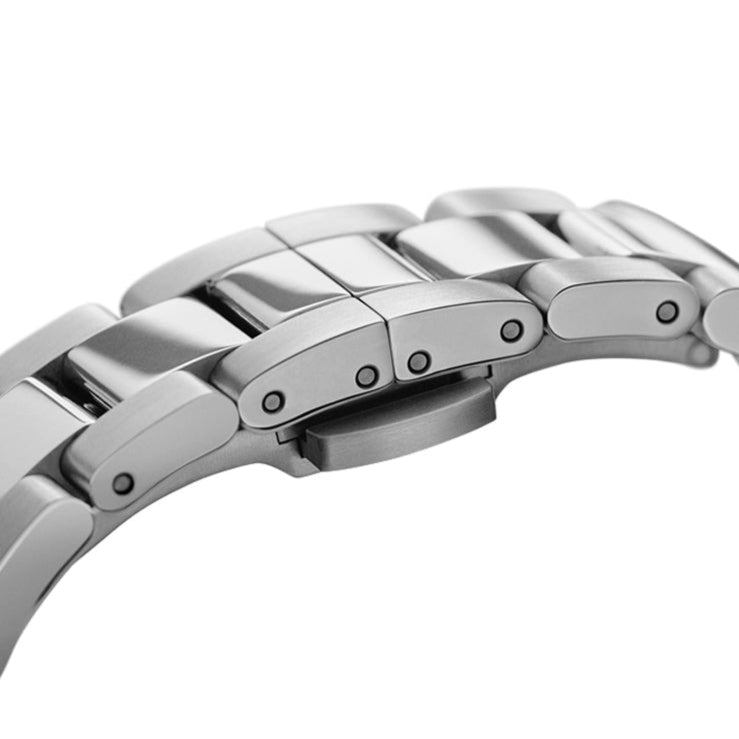 Daniel Wellington Iconic Link White Dial Silver Steel Strap Watch For Women - DW00100205 Buy Now By Daniel Wellington