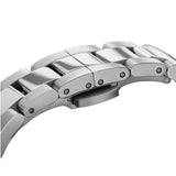 Daniel Wellington Iconic Link Black Dial Silver Steel Strap Watch For Women - DW00100208 Buy Now By Daniel Wellington