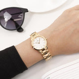 Daniel Wellington Iconic Link White Dial Rose Gold Steel Strap Watch for Women - DW00100213 Buy Now By Daniel Wellington