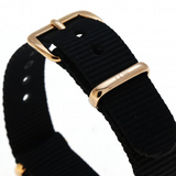 Daniel Wellington Classic Petite Cornwall Black Dial Black NATO Strap Watch For Women - DW00100215 Buy Now By Daniel Wellington