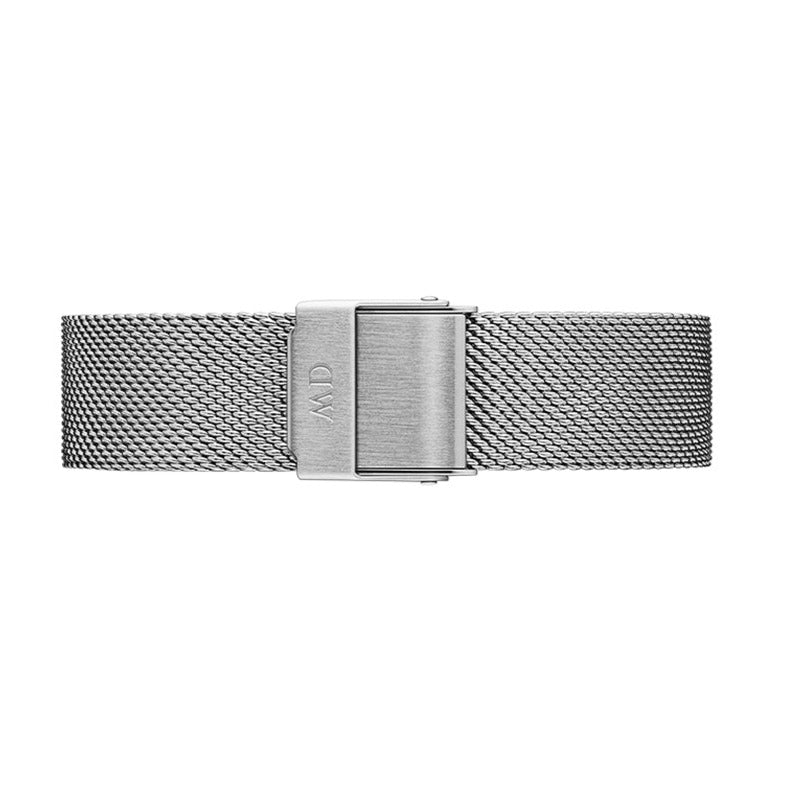 Daniel Wellington Petite Sterling Black Dial Silver Mesh Bracelet Watch For Women - DW00100218 Buy Now By Daniel Wellington