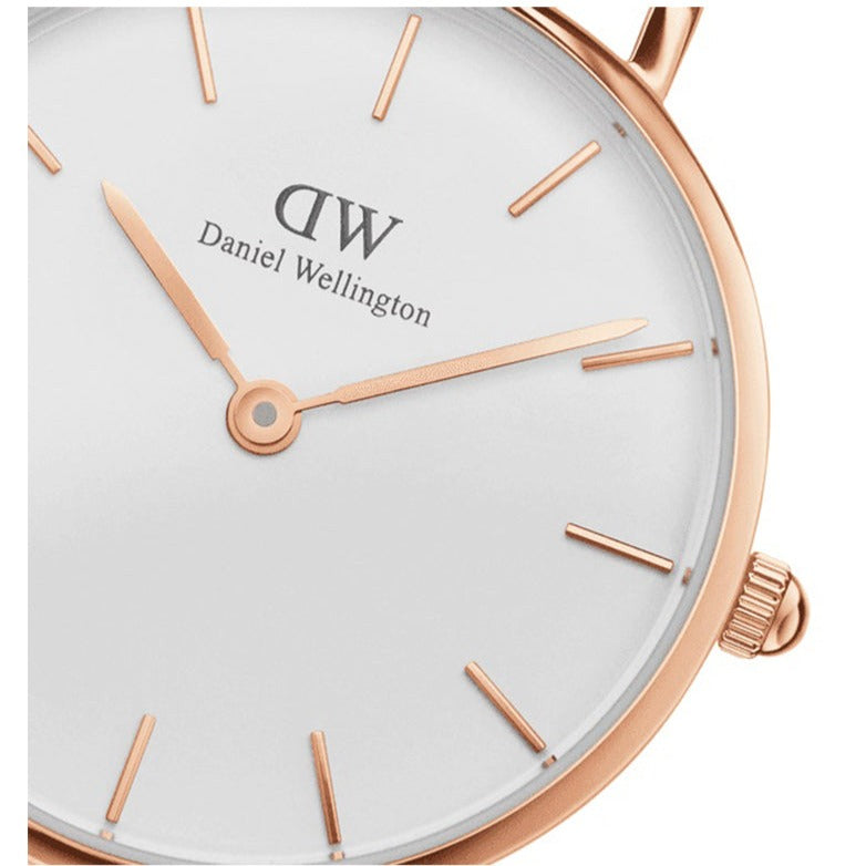 Daniel Wellington Classic Petite St Mawes White Dial Brown Leather Strap Watch For Women - DW00100231 Buy Now By Daniel Wellington
