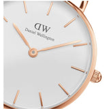 Daniel Wellington Classic Petite St Mawes White Dial Brown Leather Strap Watch For Women - DW00100231 Buy Now By Daniel Wellington