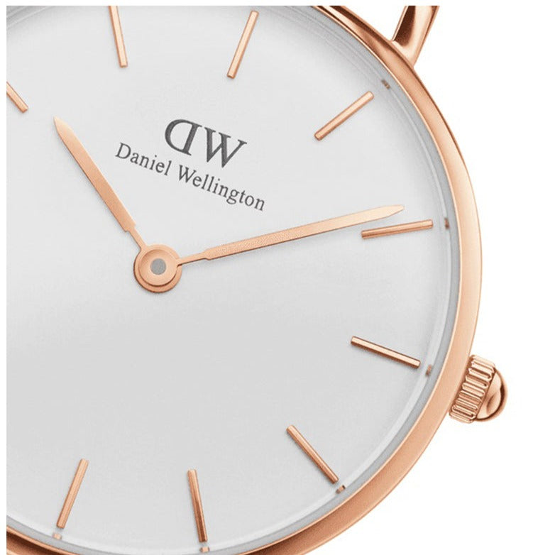 Daniel Wellington Classic Petite Cornwall White Dial Green NATO Strap Watch For Women - DW00100253 Buy Now By Daniel Wellington