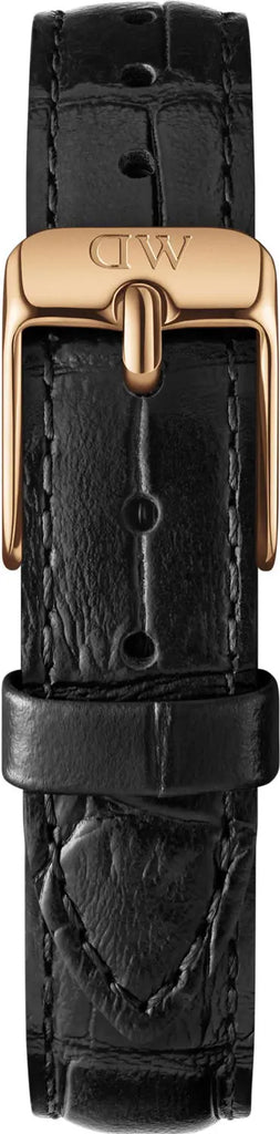 Daniel Wellington Classic Petite Reading White Dial Black Leather Strap Watch For Women - DW00100229 Buy Now By Daniel Wellington