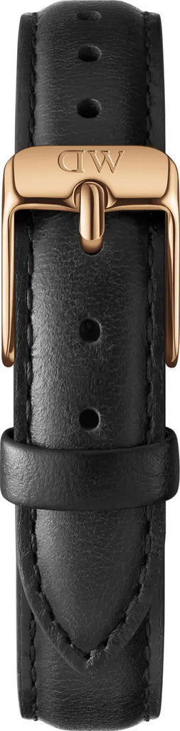 Daniel Wellington Classic Petite Sheffield White Dial Black Leather Strap Watch For Women - DW00100230 Buy Now By Daniel Wellington