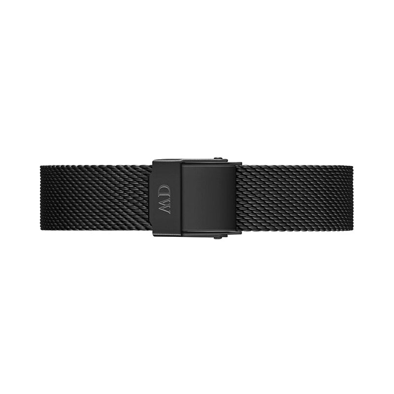 Daniel Wellington Petite Ashfield Black Dial Black Mesh Strap Watch For Women - DW00100246 Buy Now By Daniel Wellington