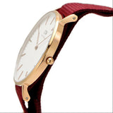 Daniel Wellington Classic Roselyn White Dial Red NATO Strap Watch For Women - DW00100271 Buy Now By Daniel Wellington