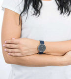 Daniel Wellington Classic Bayswater Black Dial Black NATO Strap Watch For Women - DW00100282 Buy Now By Daniel Wellington