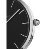 Daniel Wellington Petite Sterling Black Dial Silver Mesh Bracelet Watch For Women - DW00100304 Buy Now By Daniel Wellington