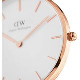 Daniel Wellington Petite Melrose White Dial Rose Gold Mesh Strap Watch For Women - DW00100305 Buy Now By Daniel Wellington