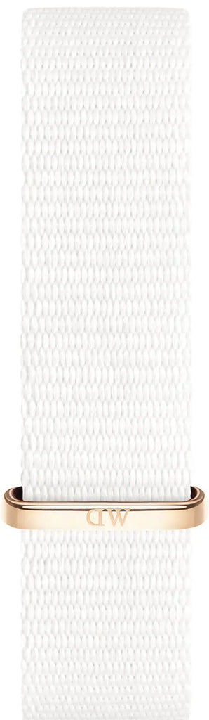 Daniel Wellington Classic Petite Dover White Dial White Nylon Strap Watch For Women - DW00100311 Buy Now By Daniel Wellington