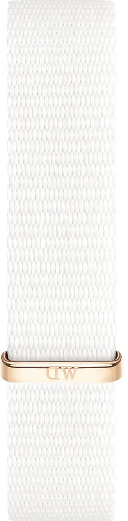 Daniel Wellington Classic Petite Dover White Dial White Nylon Strap Watch For Women - DW00100313 Buy Now By Daniel Wellington