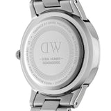 Daniel Wellington Iconic White Dial Silver Steel Strap Watch For Men - DW00100341 Buy Now By Daniel Wellington