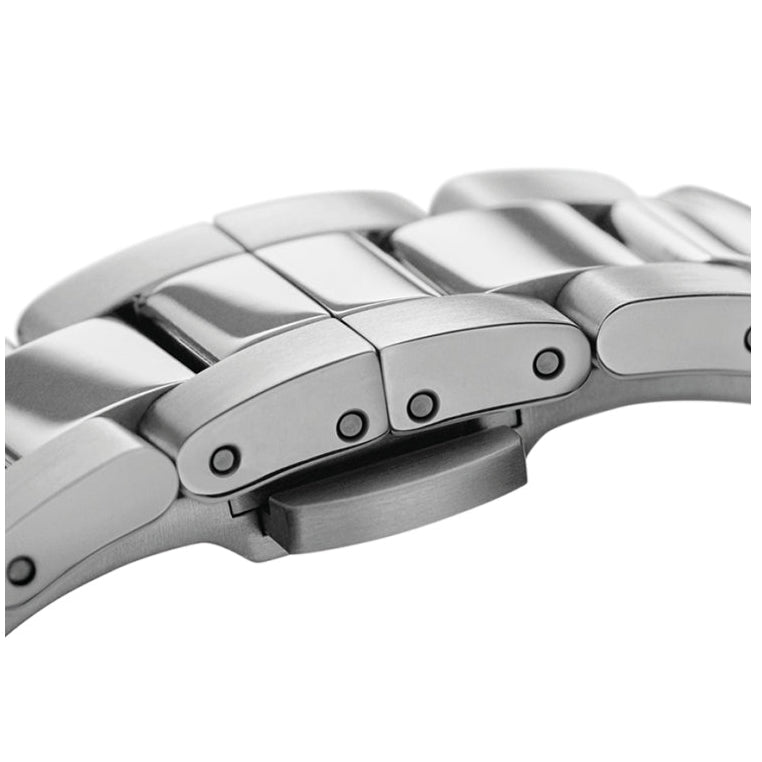 Daniel Wellington Iconic White Dial Silver Steel Strap Watch For Men - DW00100341 Buy Now By Daniel Wellington